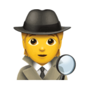 Detective Emoji